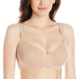 Le Mystère 40DD 40E Strapless Bra 40DD/E Nude Seamless Underwire supportive bra
